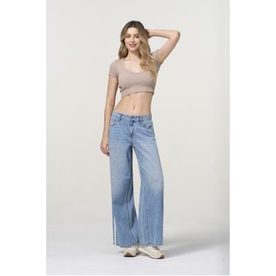 casual loose-fit denim jeans